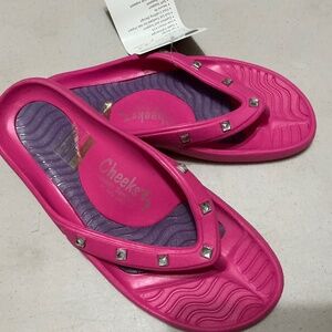 Cheeks by Tony Little Sandals Flip flops Size 7